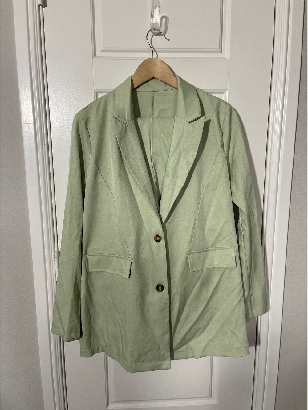 Women’s Pant Suits Size XL Green Business Suits W468 2 Pieces